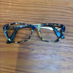Alessandra tortoise shell design glasses w/flex frame  &case Good used condition